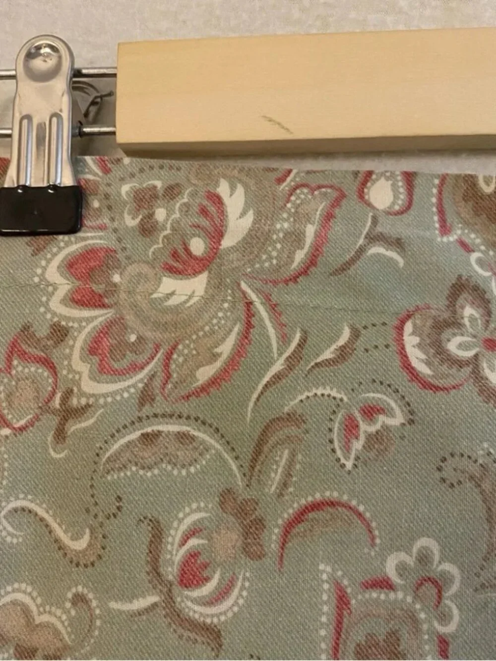 Lauren Ralph Lauren Hadley paisley green floral King pillow sham